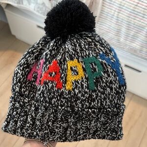 Gap Happy Knit Beanie with Pom Pom